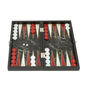 Луксозна табла Black Marble L Tabla®, 42 см, с мраморен ефект