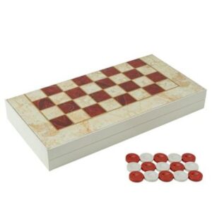Луксозна табла Red Marble XXL Tabla®, 50 см, с мраморен дизайн