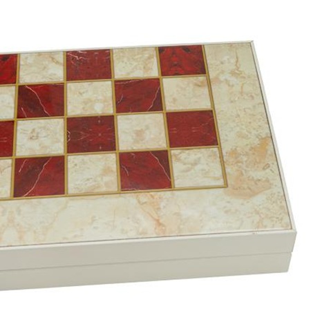 Луксозна табла Red Marble XXL Tabla®, 50 см, с мраморен дизайн - Image 4