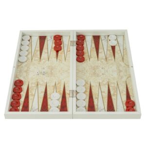Луксозна табла Red Marble XXL Tabla®, 50 см, с мраморен дизайн