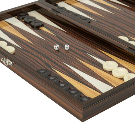 Луксозна табла Premium Ebony Backgammon Tabla® XXL, 50 см, с шахматно поле - Image 3