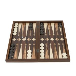 Луксозна табла Marquetry L Tabla®, 42 см, с геометрични орнаменти