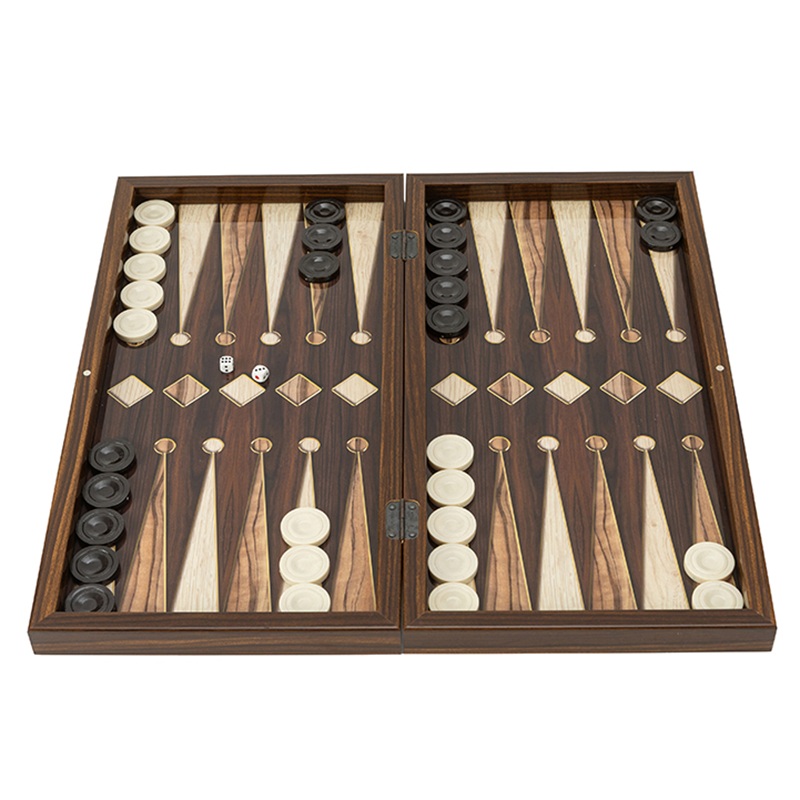 Луксозна табла Marquetry XXL Tabla®, 50 см, с геометрични орнаменти