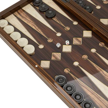 Луксозна табла Marquetry XXL Tabla®, 50 см, с геометрични орнаменти - Image 3