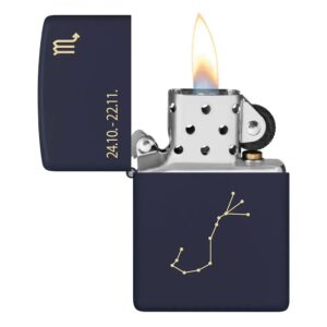 Запалка Zippo Zodiac Scorpio Design, зодия Скорпион